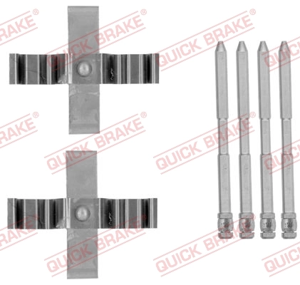 Accessory Kit, disc brake pad